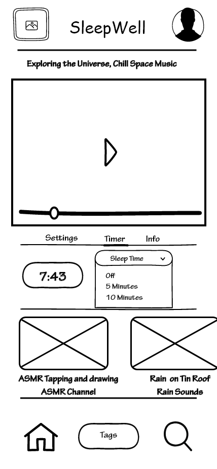 Video Timer Screen